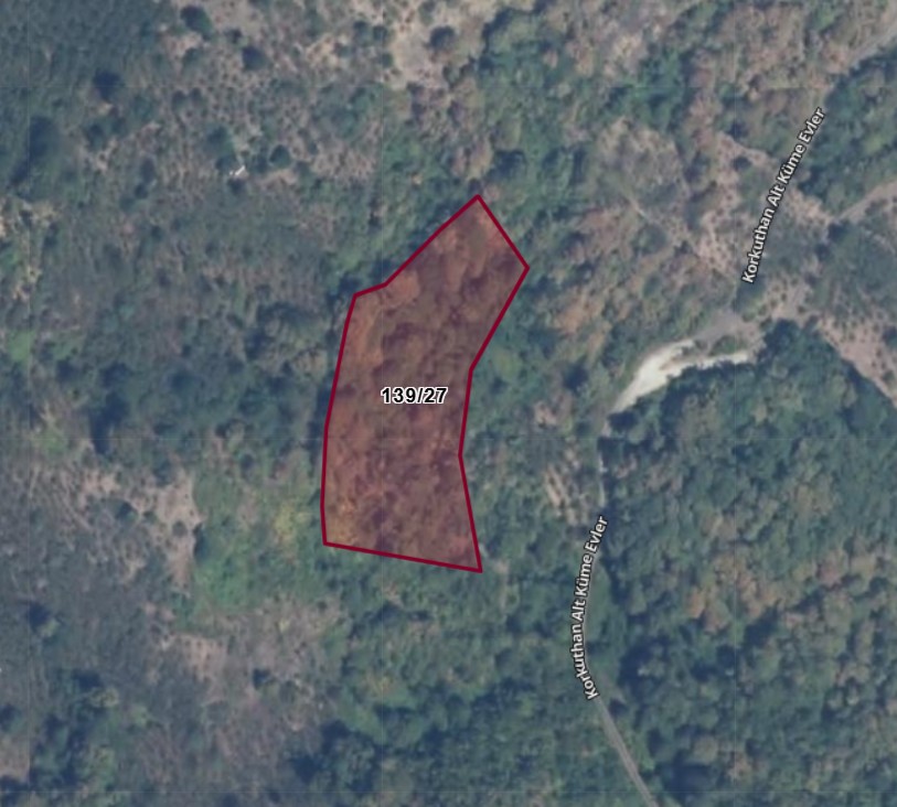 MABEL'DEN KORKUTHAN MAH 4.800 M2 SATILIK MÜSTAKİL ARAZİ